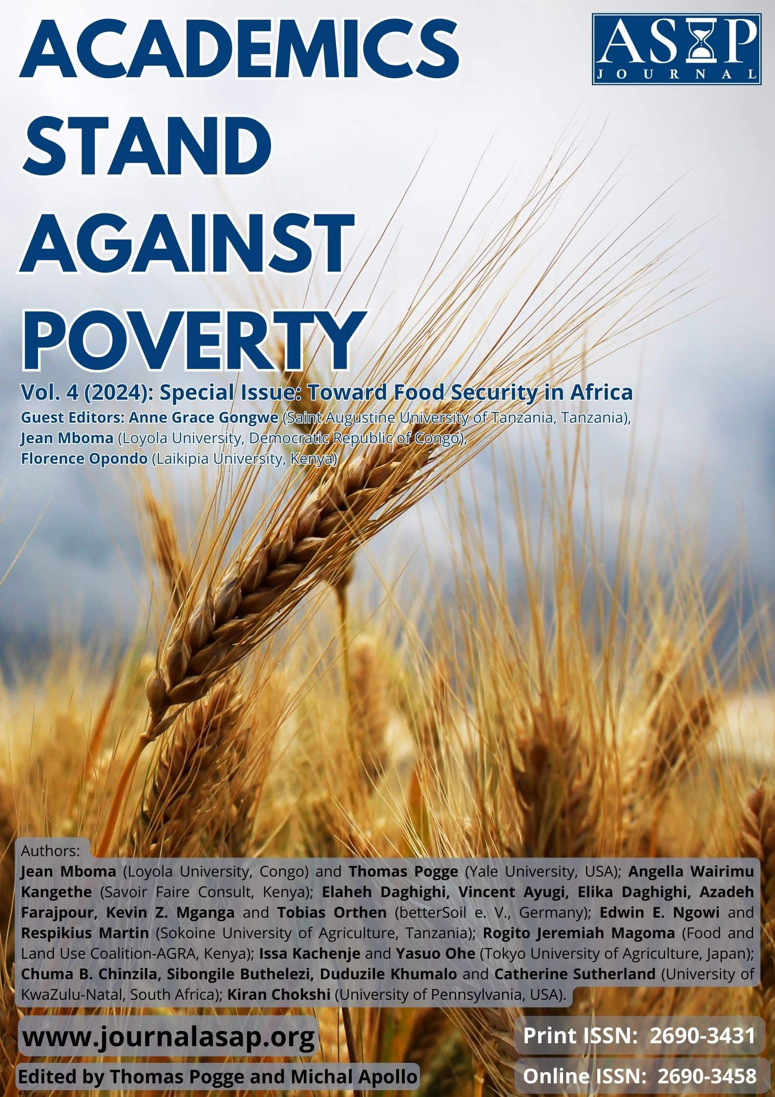 Toward Food Security in Africa